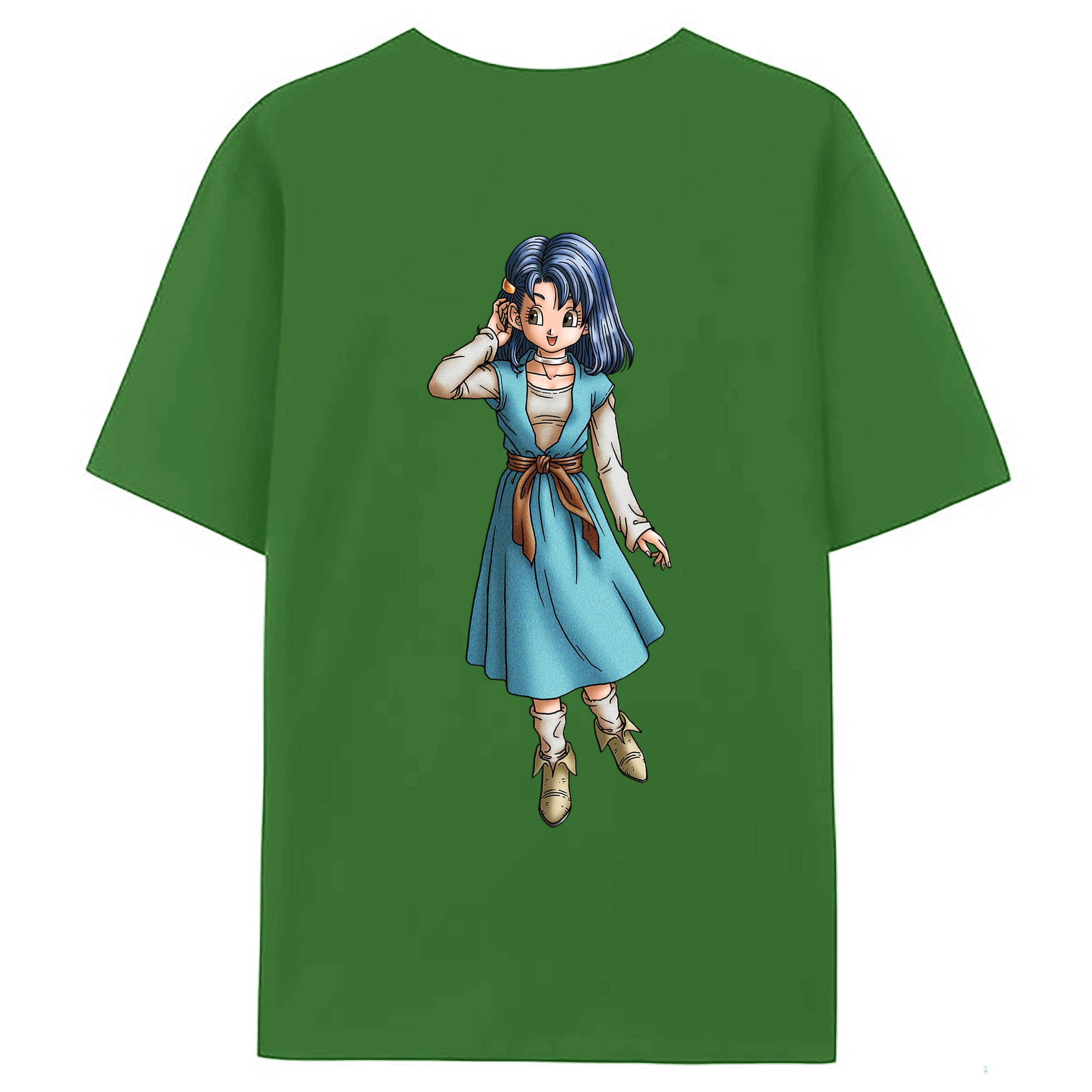 （画像用） ドラゴンクエスト Doragon Kuesuto Dragon Quest レディース半袖Tシャツ(バックプリント)